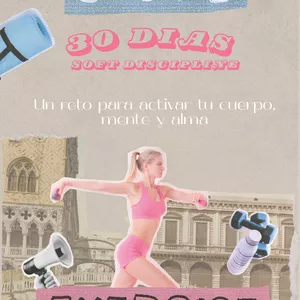 Imagen de portada para Ebook 30 DÍAS DE DISCIPLINA SUAVE: Reto Fitness para Transformarte sin Excusas.