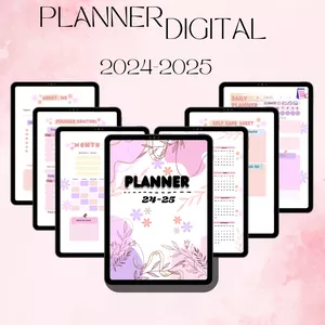 Cover image for Ebook MasterPlanner 2024-2025: Your Ultimate Digital Organizer