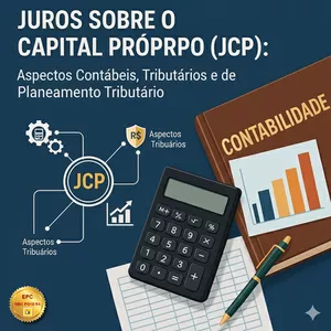 Imagem do curso JUROS SOBRE O CAPITAL PRÓPRIO (JCP): Aspectos Contábeis, Tributários e de Planejamento Tributário (Pontuação no PEPC)
