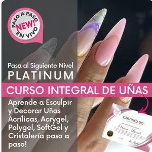 Imagen de portada para Curso online Platinum curso integral de uñas