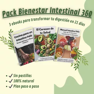 Imagen de portada para Curso online Pack Bienestar Intestinal 360 - Saná tu digestión, equilibrá tu cuerpo y transformá tu bienestar desde adentro