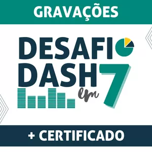 Imagem de capa para o Curso online Desafio DashEm7 (Certificado + Gravações) - Boleto