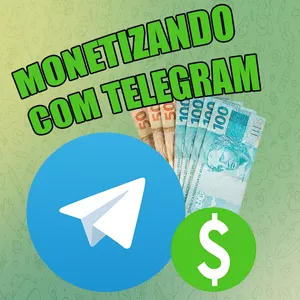 Imagem de capa para o Curso online MONETIZANDO COM TELEGRAM