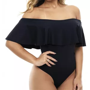 Imagem de capa para o Ebook Molde Body Babado Ombro a Ombro (PP ao GG)