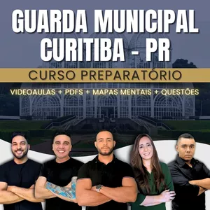 Imagem de capa para o Curso online Curso Guarda Municipal de Curitiba - PR