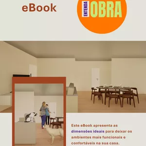Imagem de capa para o Ebook eBook Entenda sua OBRA — Dimensões ideais: ambientes funcionais