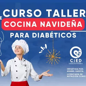 Imagen de portada para Curso online Cocina Navideña para Diabéticos 