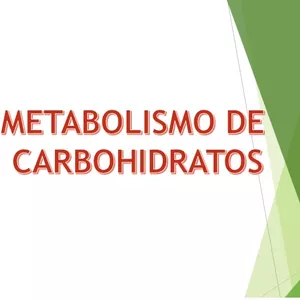 Imagen de portada para Curso online METABOLISMO DE CARBOHIDRATOS