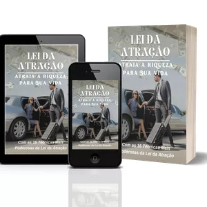 Imagem de capa para o Ebook Lei da Atração - Atraia a riqueza para sua vida