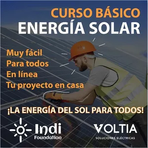 Imagen de portada para Curso online Energía Solar Fácil - Tu Proyecto en Casa
