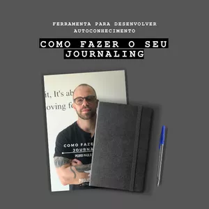 Imagem de capa para o Ebook Como fazer o seu journaling