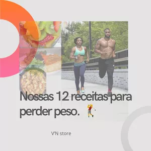 Imagem de capa para o Ebook "Perder Peso com Prazer - 12 Receitas para uma Vida Saudável" 