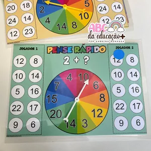 Imagem de capa para o Ebook Pense Rápido- Adição e Subtração