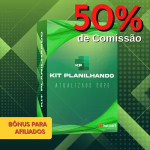 Imagem de capa para o Curso online KIT PLANILHANDO - PLANILHAS PREMIUM