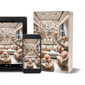 Imagem de capa para o Ebook Guia Home Luxo de lojas de decoração e interiores