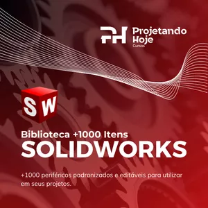 Imagem de capa para o Curso online Biblioteca Solidworks +1000 Itens