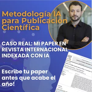 Imagen de portada para Curso online Metodología IA para Publicación Científica - Caso Real: Paper en Elsevier