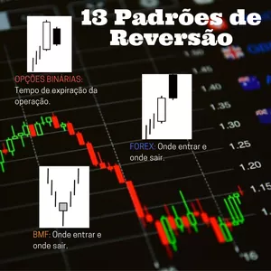 Imagem de capa para o Ebook 13 Padrões de Reversão