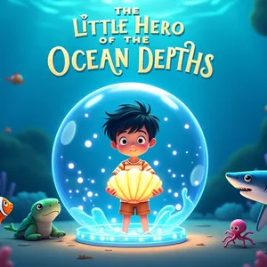 Imagem de capa para o Ebook O Pequeno Herói das Profundezas do Oceano