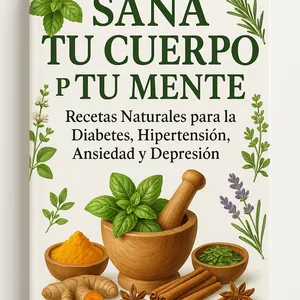 Imagen de portada para Ebook Sana Tu Cuerpo y Tu Mente: Recetas Naturales para la Diabetes, Hipertensión, Ansiedad y Depresión