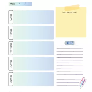 Imagen de portada para Ebook Planner Semanal Digital – Organiza tu Semana con Claridad y Propósito