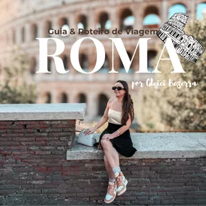 Imagem de capa para o Ebook Guia e Roteiro Completo de Viagem em Roma (4 dias)