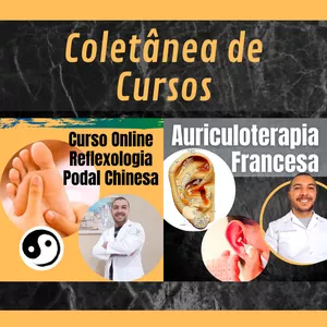 Imagem de capa para o Curso online Reflexologia Podal Chinesa + Auriculoterapia Francesa