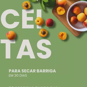 Imagem de capa para o Ebook Receitas Para Secar Barriga em 30 Dias