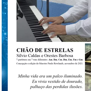 Imagem de capa para o Ebook PARTITURA de CHÃO DE ESTRELAS
