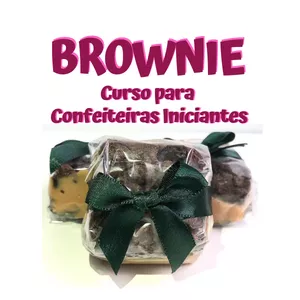 Imagem principal do produto Curso de Brownie para Confeiteiras Iniciantes
