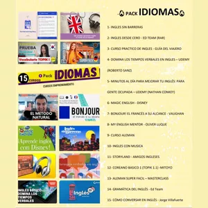 Imagen de portada para Ebook Pack de Idiomas 