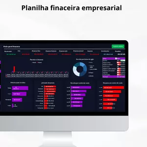 Imagem de capa para o Curso online Planilha Finaceira empresarial!