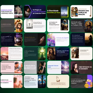 Imagem de capa para o Ebook 50 Slides Para Sermões e Palestras 