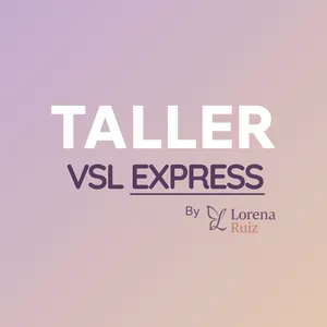 Imagen de portada para Curso online TALLER VSL EXPRESS