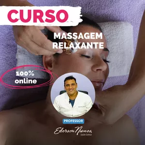 Imagem de capa para o Curso online CURSO DE MASSAGEM RELAXANTE