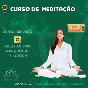 Imagem de capa para o Curso online Curso de Meditação