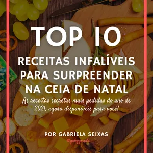 Imagem de capa para o Ebook E-BOOK RECEITAS INFALÍVEIS VOL. 01 SÉRIE ESPECIAL DE NATAL