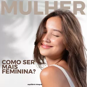 Imagem de capa para o Ebook Como ser mais feminina?