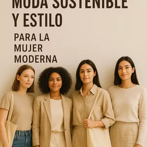 Imagen de portada para Ebook Moda Sostenible y Estilo Para la Mujer Moderna 