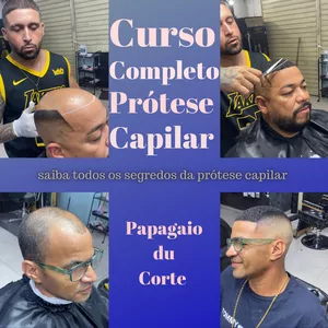 Imagem do curso Curso prótese capilar Papagaioducorte🦜