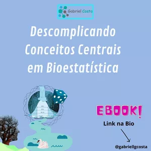 Imagem de capa para o Ebook Descomplicando Conceitos Centrais em Estatística