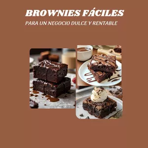 Imagen de portada para Ebook Brownies fáciles: para un negocio dulce y rentable