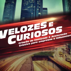 Imagem de capa para o Curso online Velozes e Curiosos:  Criação de Conteúdo e Aceleração Criativa para empresas e influencers