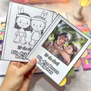 Imagem de capa para o Ebook Livrinho cultura indígena 