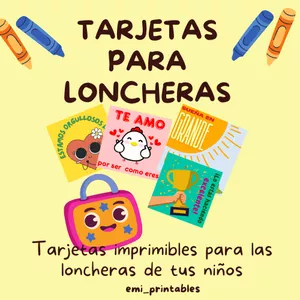 Imagen de portada para Ebook Tarjetas motivadoras para loncheras