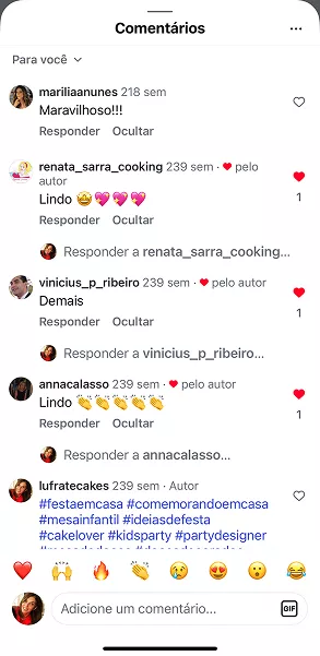 O que as clientes dizem, recomendações e testimonials do Curso Meu Primeiro Zoológico - Modele 25 Animais em Pasta Americana no Instagram