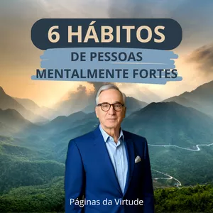 Imagem de capa para o Ebook 6 HÁBITOS DE PESSOAS MENTALMENTE FORTES