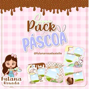 Imagem de capa para o Curso online Super PACK de Páscoa da Fulana