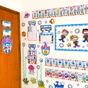 Imagem de capa para o Curso online ORNAMENTAÇÃO DE SALA - FUNDO DO MAR 🐋