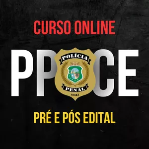 Imagem de capa para o Curso online CURSO ONLINE PARA POLÍCIA PENAL DO CEARÁ - PPCE 